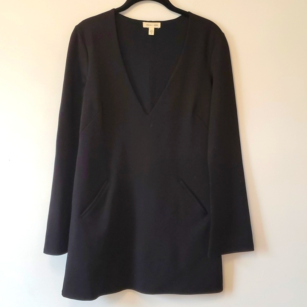 Silence + noise long sleeve mini dress
